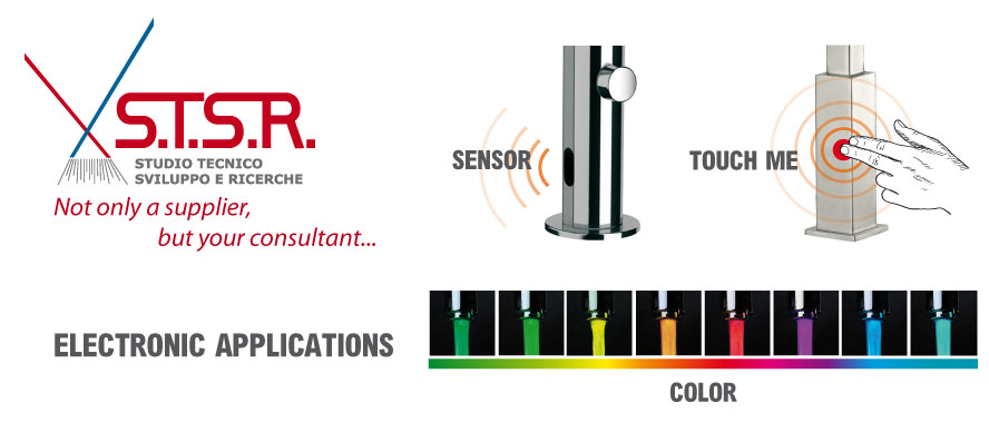 STSR: Applicazioni Elettroniche (Sensor, Touch-ME, Color Fountain, Piezo)